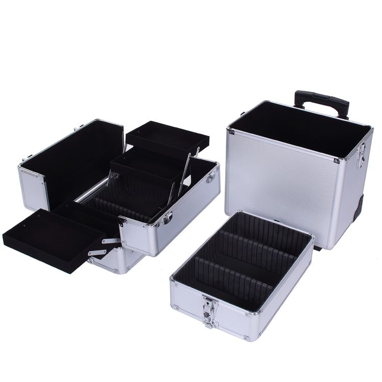 4 in 1 rolling makeup case